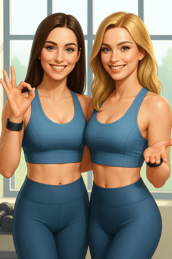 Kim & Mareike - DC GYM Gruena